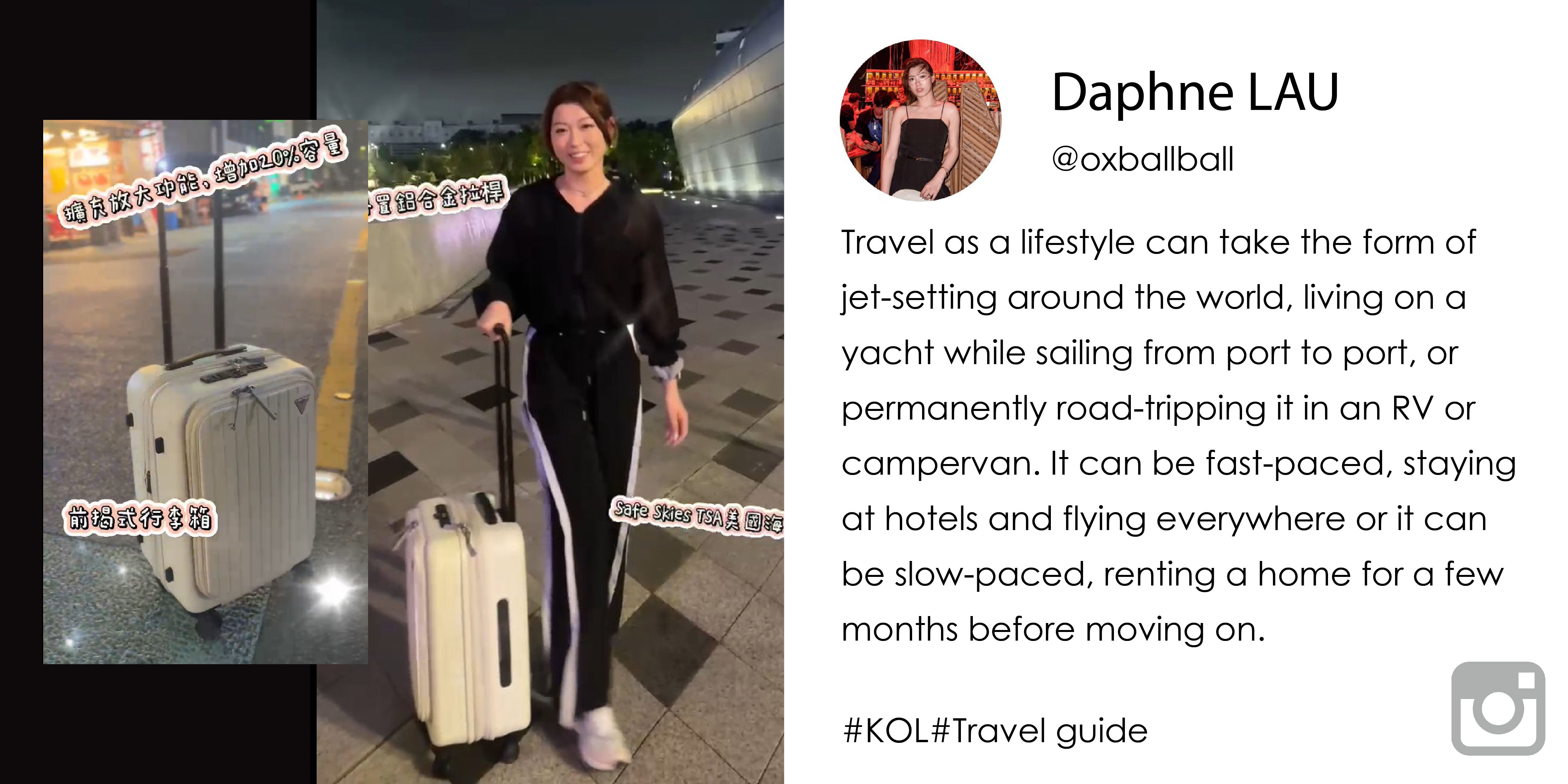 Travel as a lifestyle...